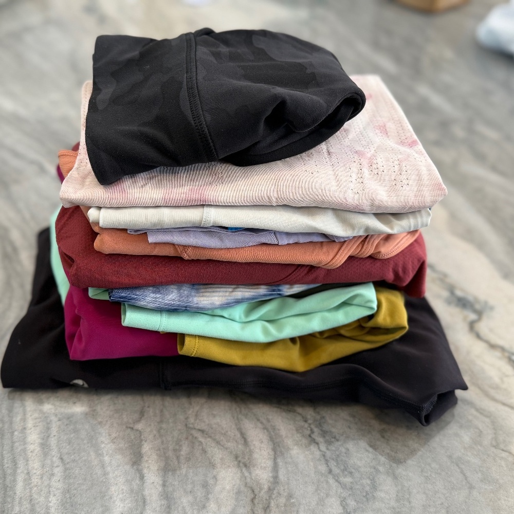 Entire Lululemon Wardrobe!! Great deal on 15 Items!